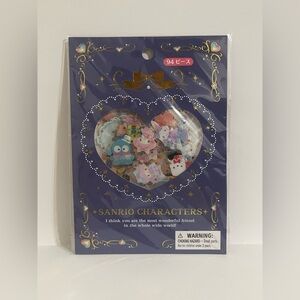 Sanrio Character Sticker Pack -with Gudetama, Usahana, Cogimyun and others